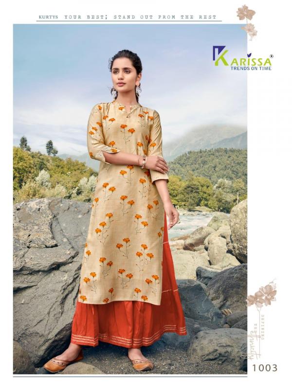 Karissa Rangat-Maslin-Kurti-With-Bottom